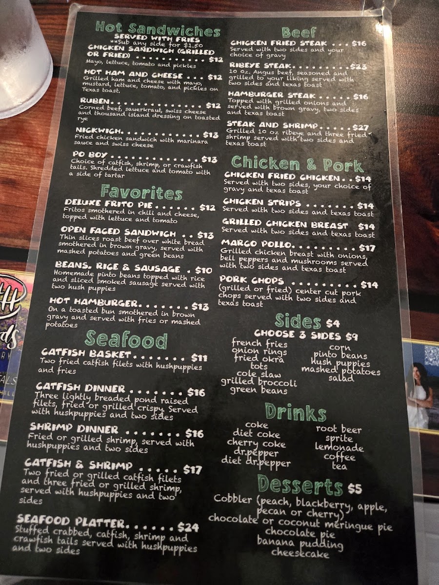 Oak Creek Cafe Menu - Image 4