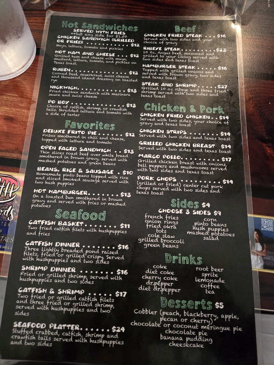 Oak Creek Cafe Menu - Image 5